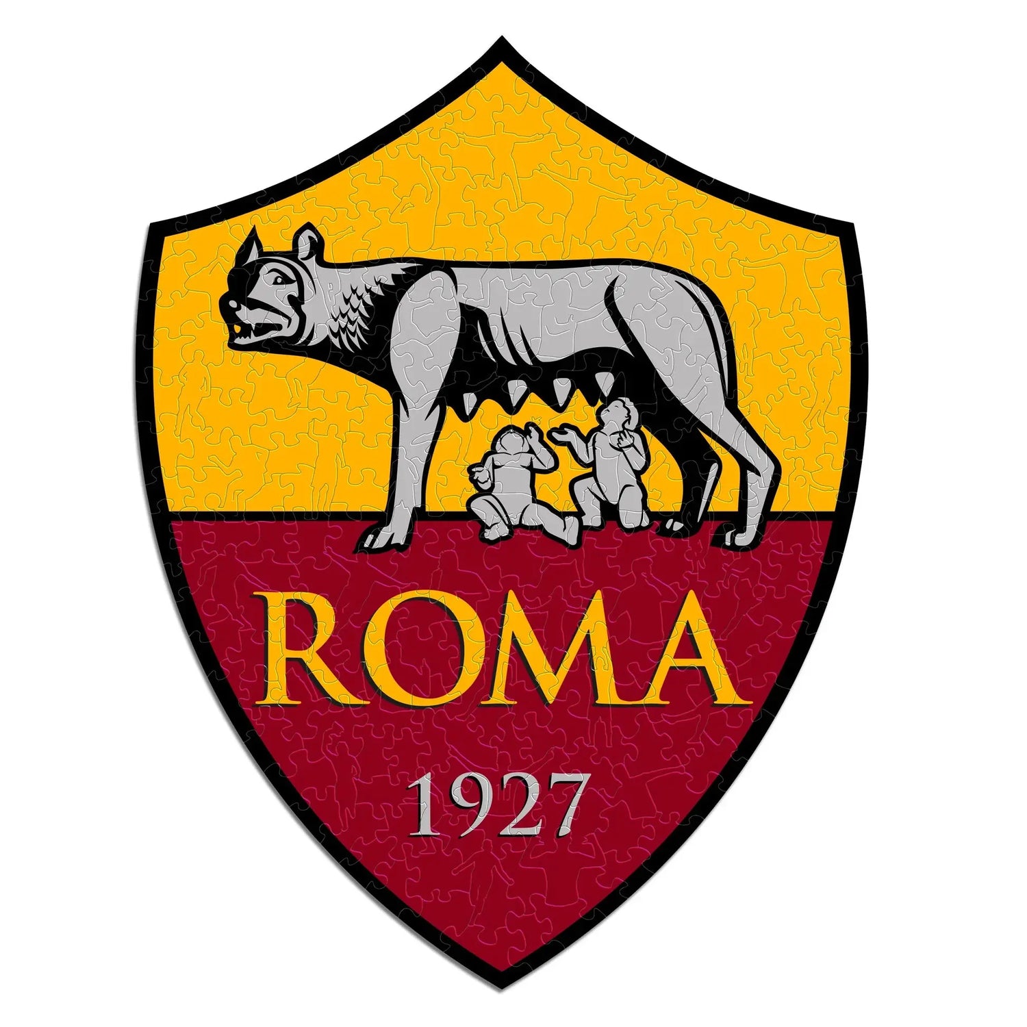 AS Roma logo - Puzzle en bois Puzzle Goals