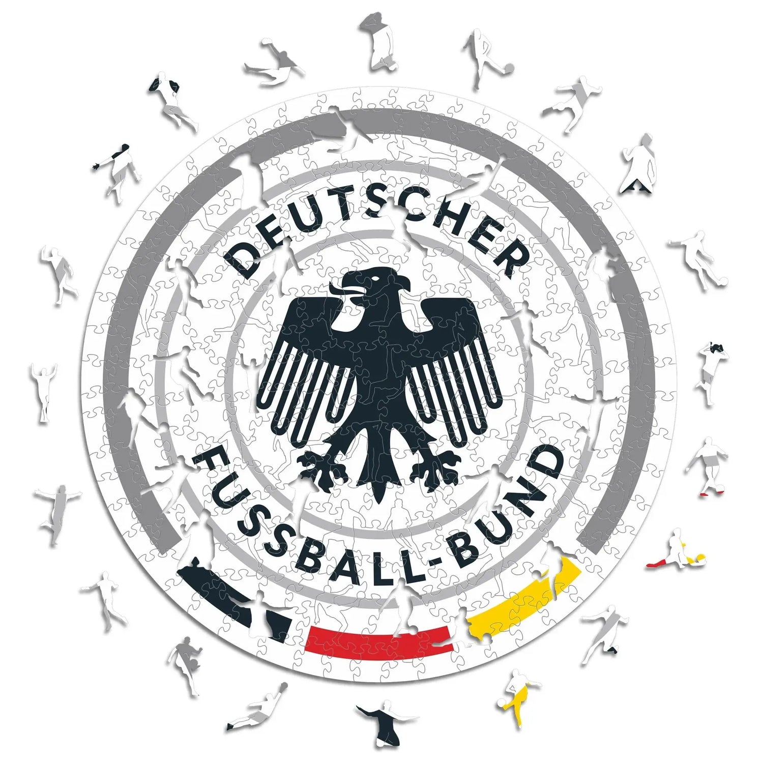 Allemagne Logo - Puzzle en bois Puzzle Goals