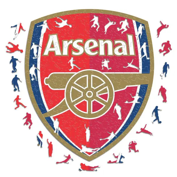 Arsenal Logo - Puzzle en bois Puzzle Goals
