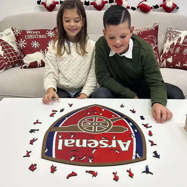 Arsenal Logo - Puzzle en bois Puzzle Goals