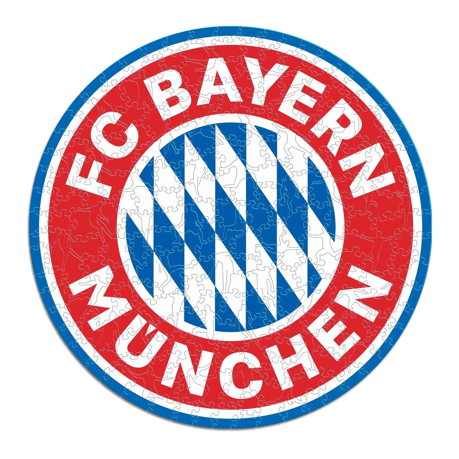 Bayern Munich Logo - Puzzle en bois Puzzle Goals