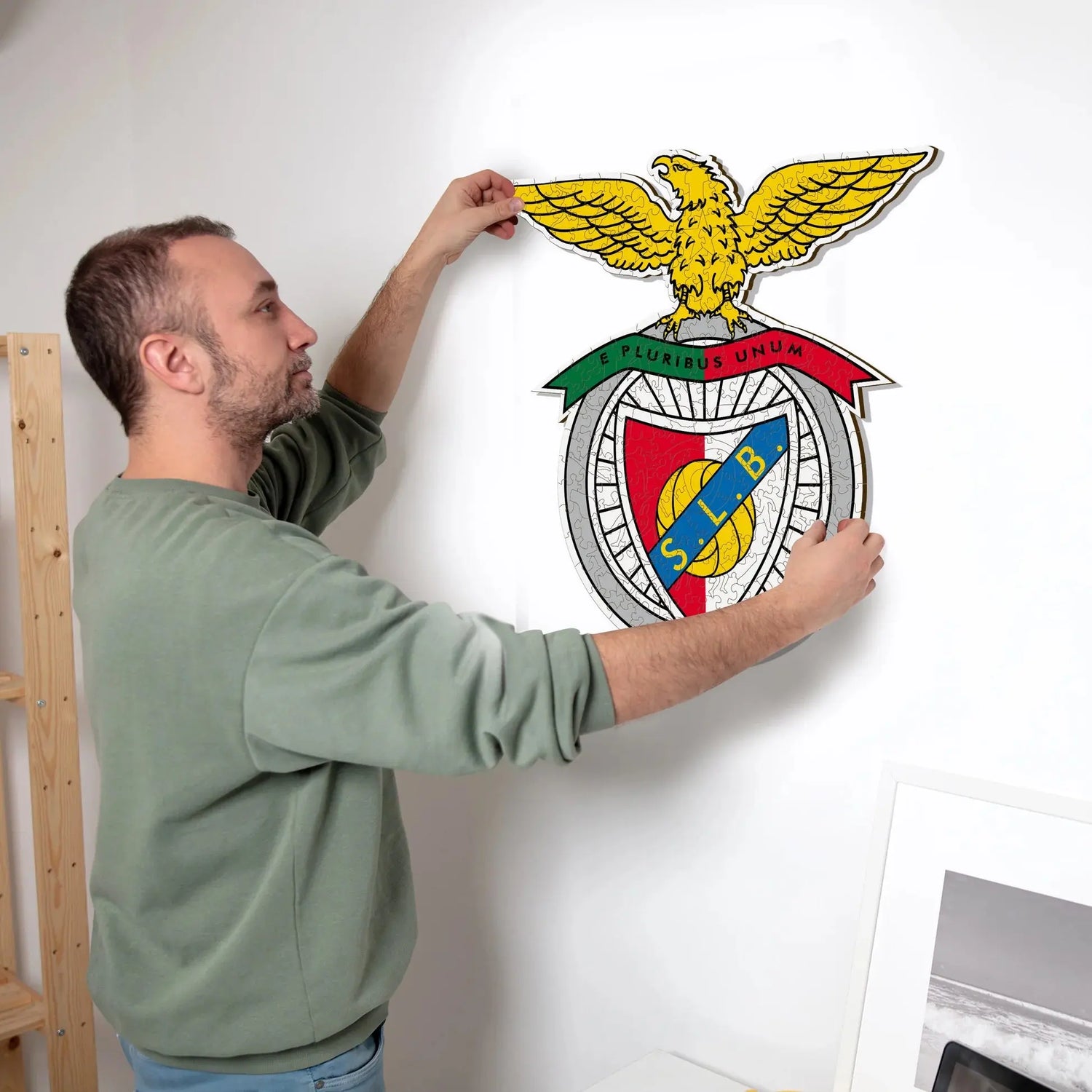 Benfica Logo - Puzzle en bois Puzzle Goals