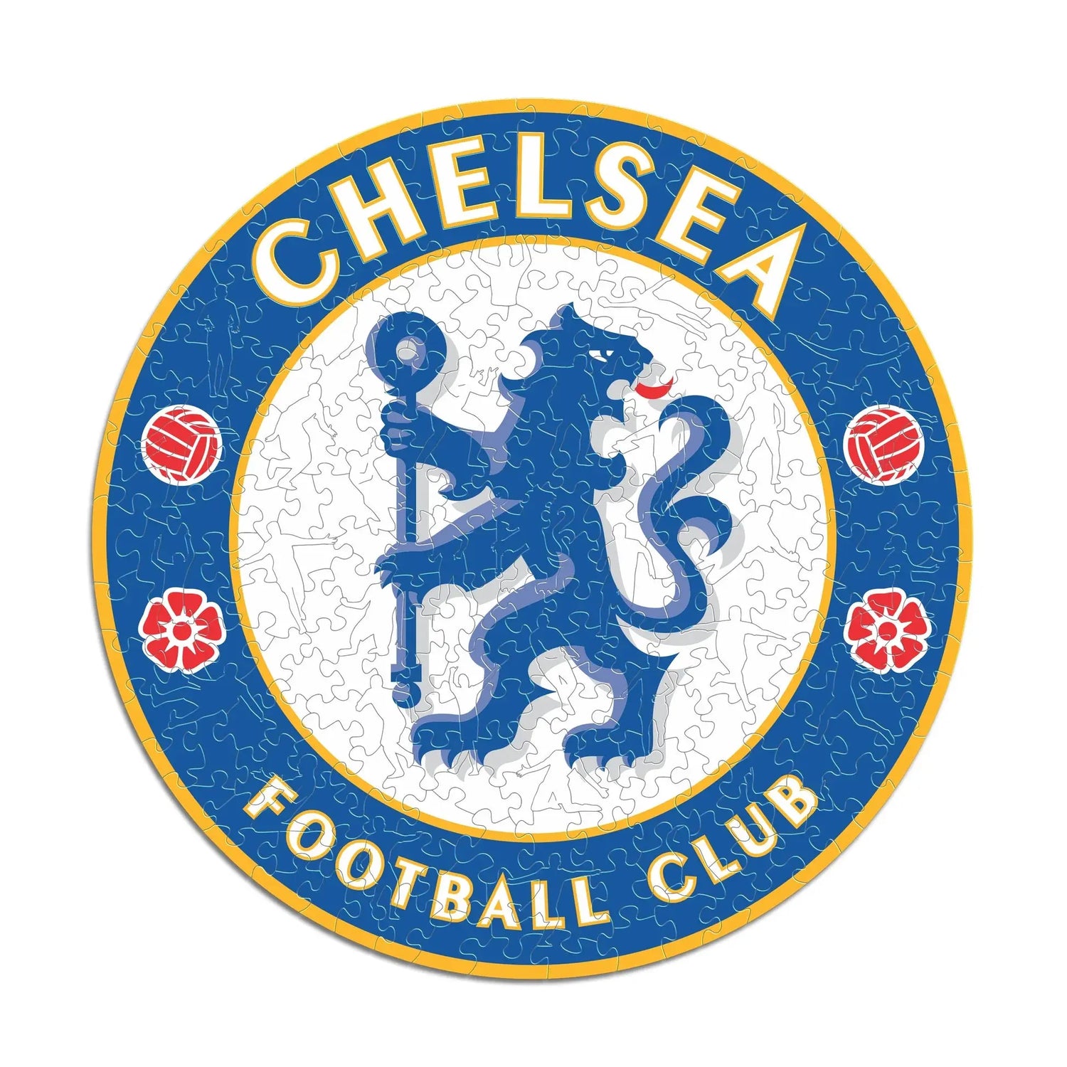 Chelsea FC Logo - Puzzle en bois Puzzle Goals