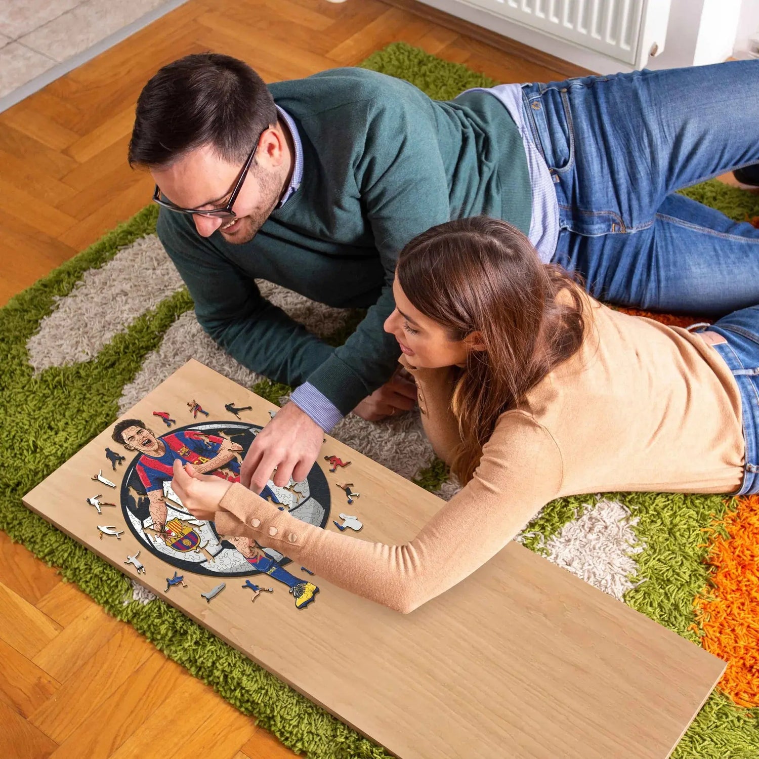 Gavi FC Barcelone - Puzzle en bois Puzzle Goals