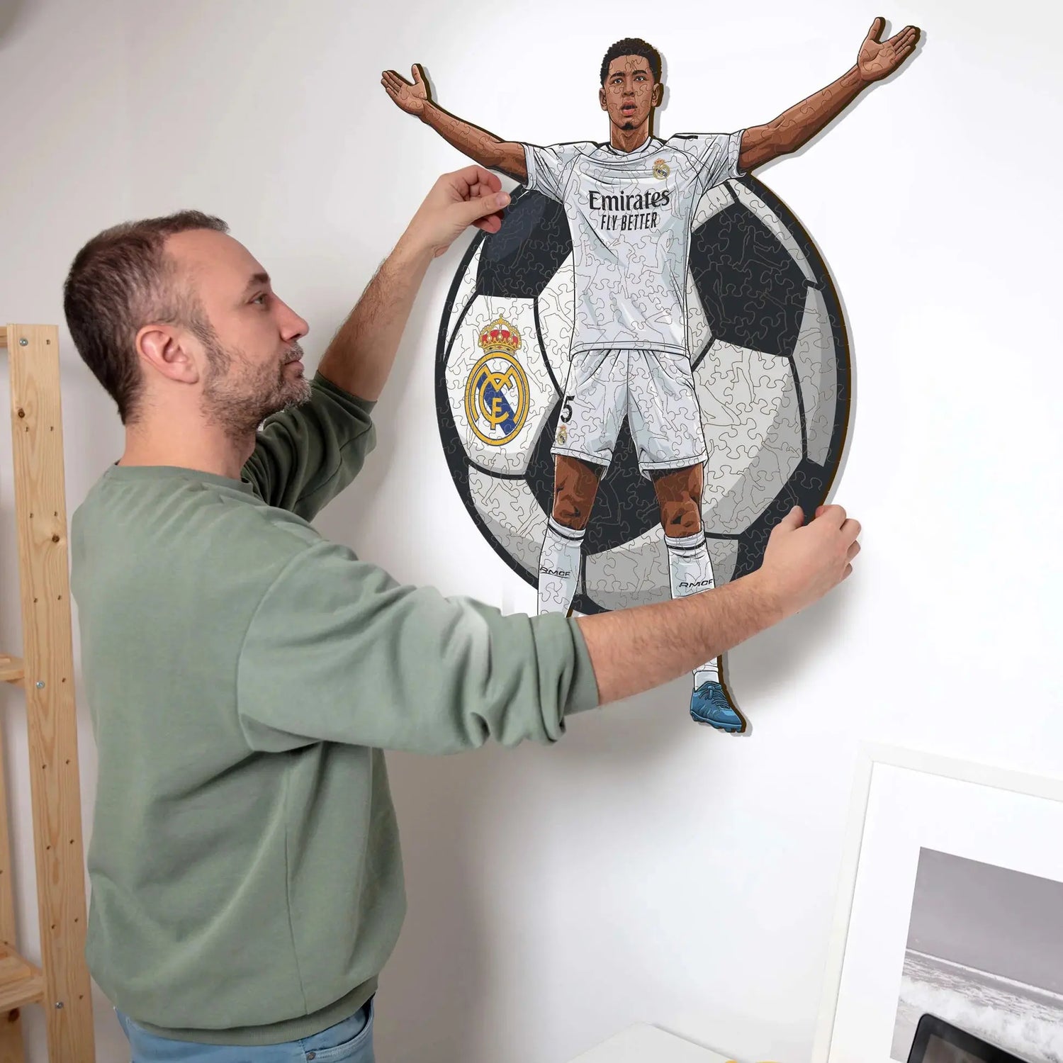 Jude Bellingham Real Madrid - Puzzle en bois Puzzle Goals