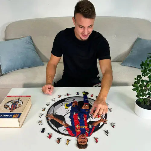 Lamine Yamal Barcelone - Puzzle en bois Puzzle Goals