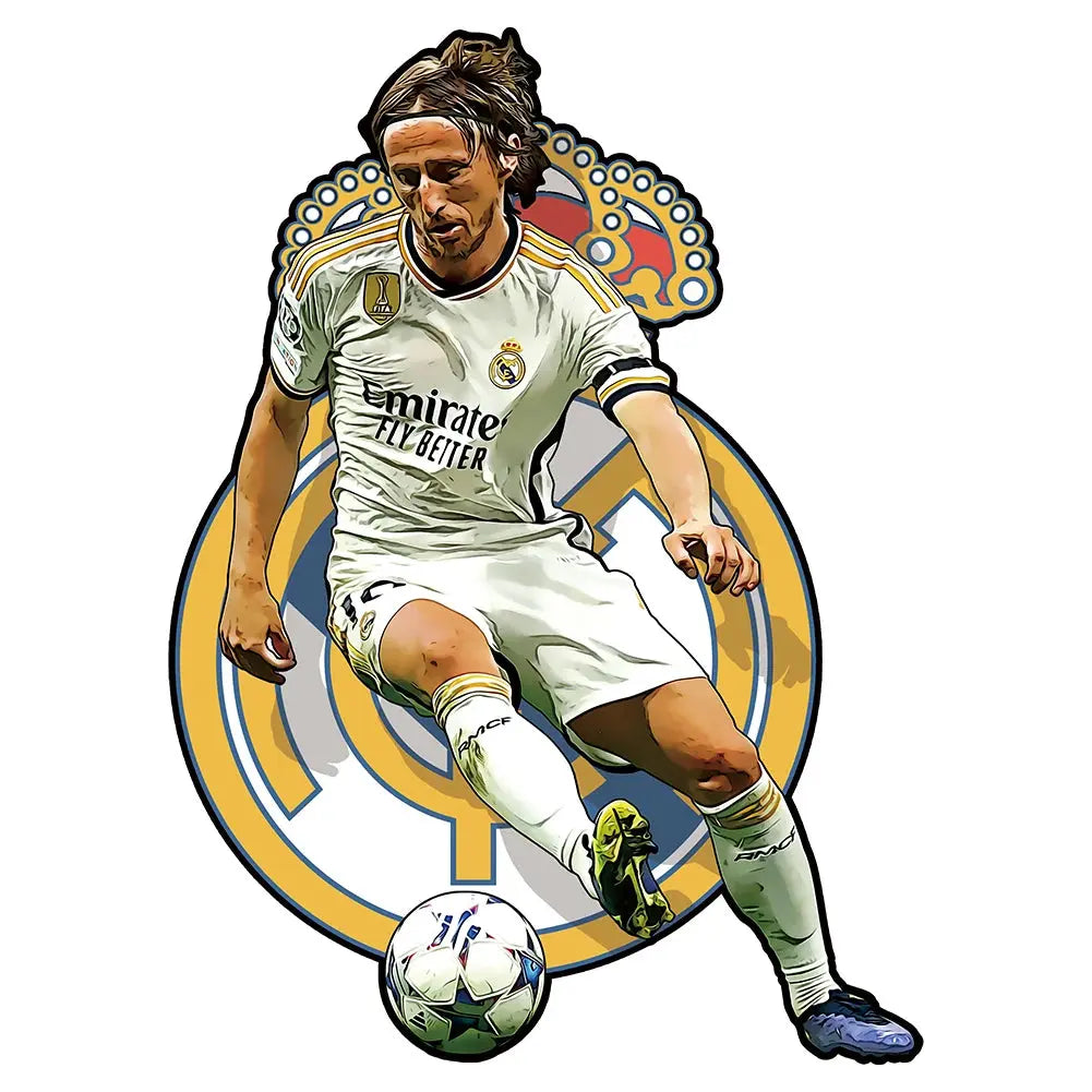 Luka Modric Real Madrid - Puzzle en bois Puzzle Goals