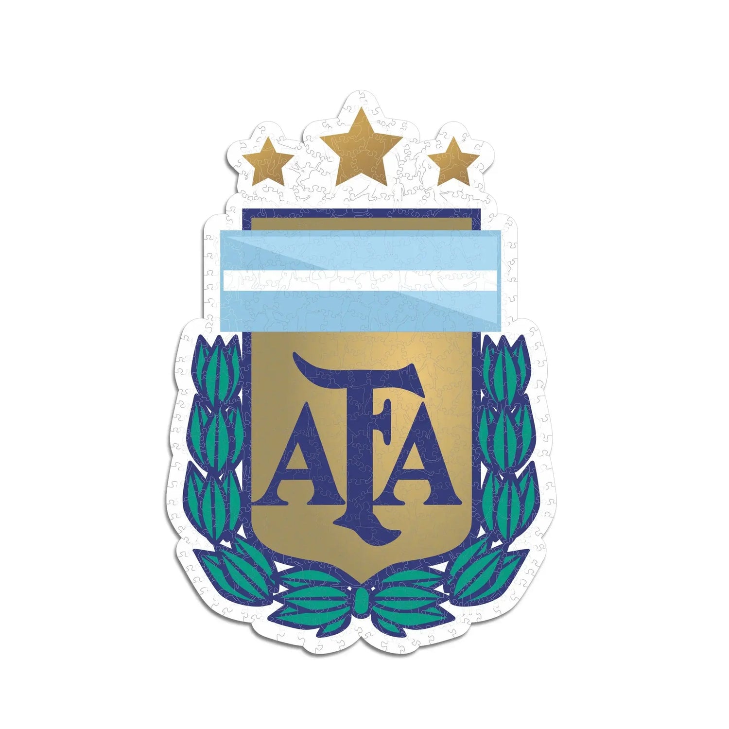 Argentine Logo - Puzzle en bois Puzzle Goals
