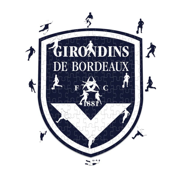 Girondins de Bordeaux - Puzzle en bois