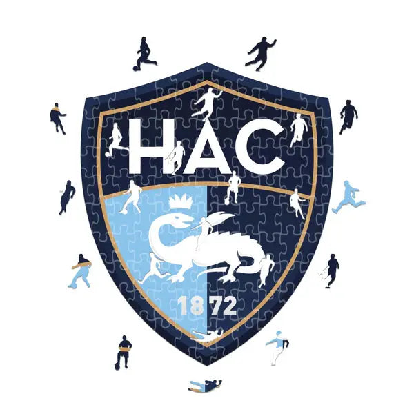 Le Havre Logo - Puzzle en bois Puzzle Goals