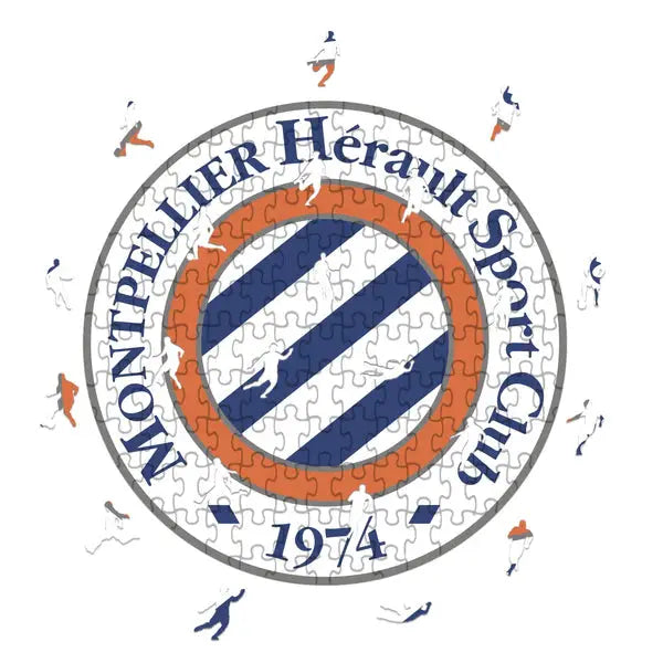Montpellier Logo - Puzzle en bois Puzzle Goals