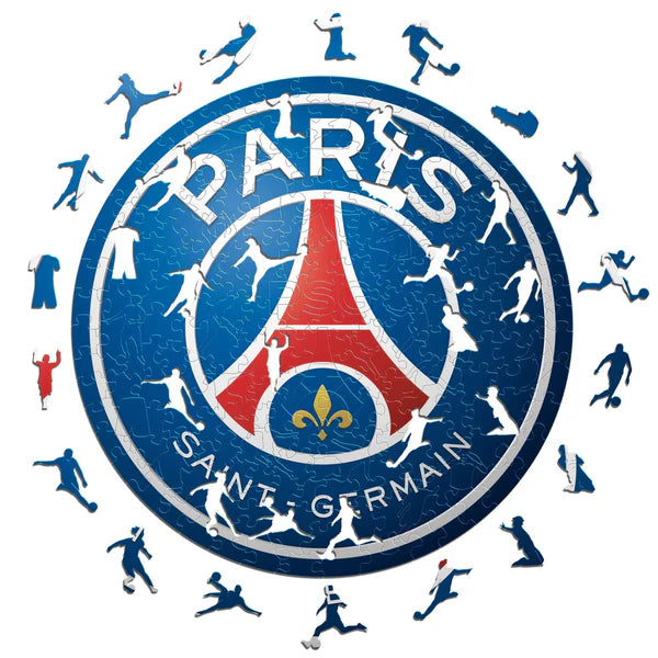 PSG Logo - Puzzle en bois