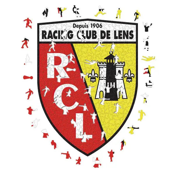 RC Lens Logo - Puzzle en bois Puzzle Goals