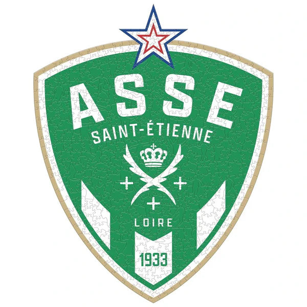 Saint-Étienne Logo - Puzzle en bois