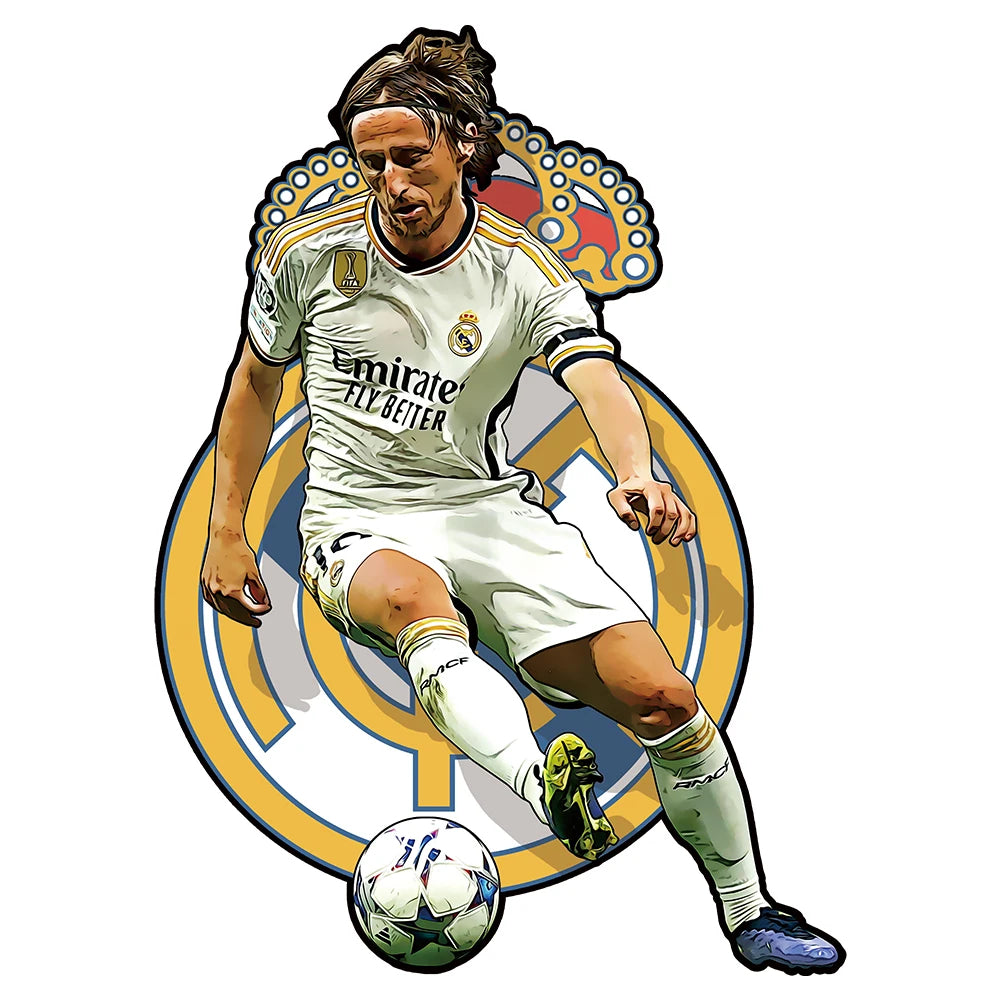 Luka Modric Real Madrid - Puzzle en bois