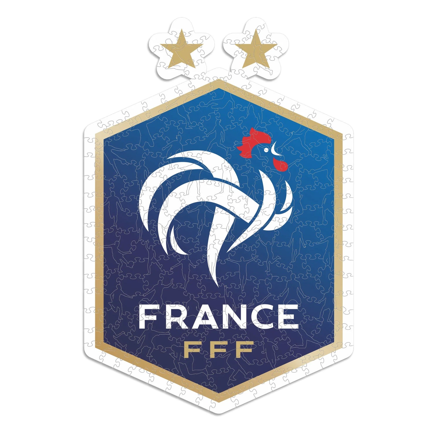 Équipe de France Logo - Puzzle en bois