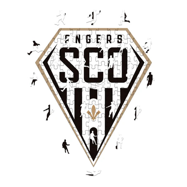 Angers SCO Logo - Puzzle en bois