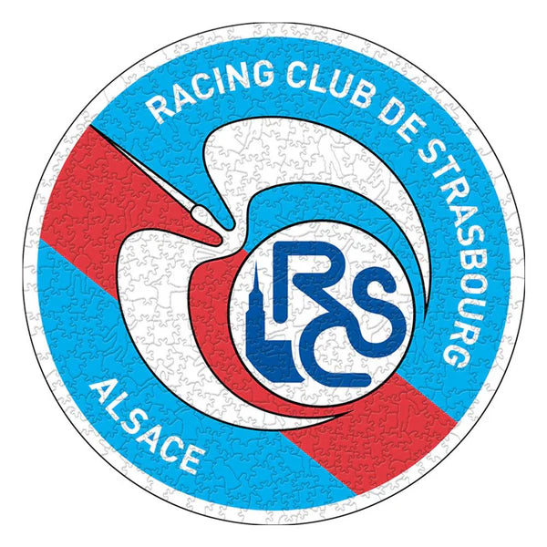 RC Strasbourg Logo - Puzzle en bois